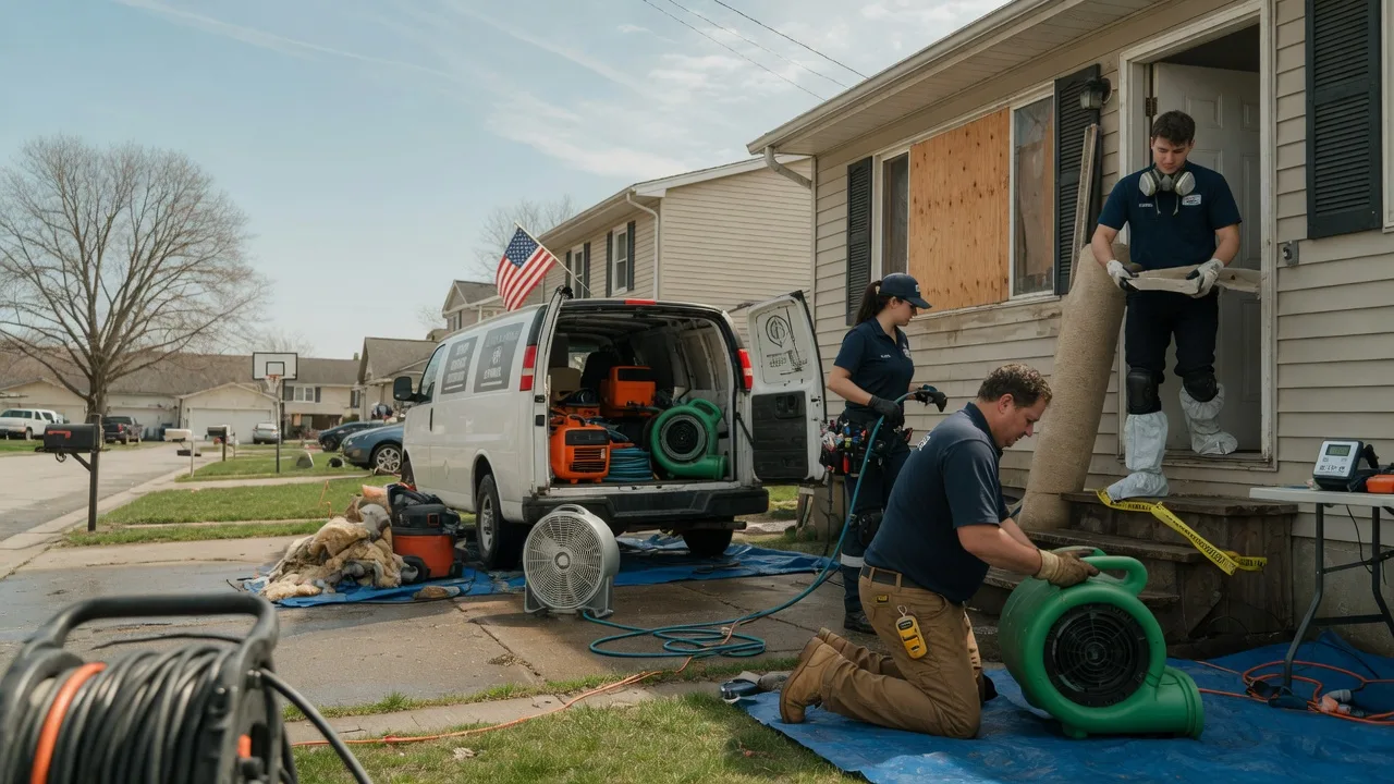 Water Damage Restoration in Marshall, MN near me